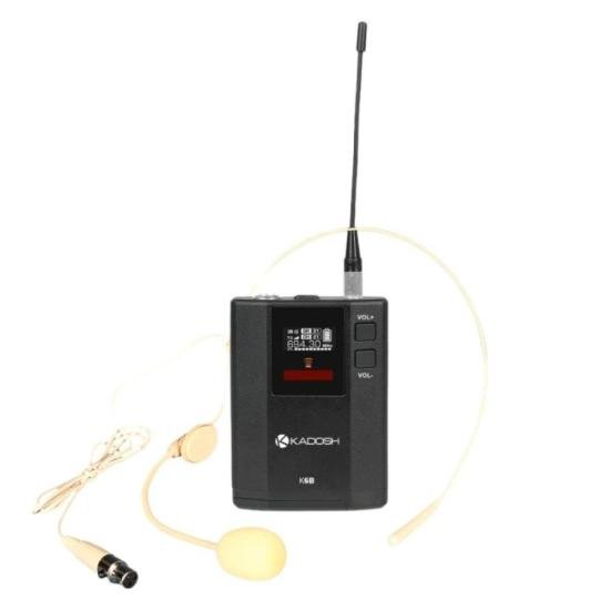 Microfone Kadosh Sem Fio UHF K621H Single Headset/Cabeça por 2.099,00 à vista no boleto/pix ou parcele em até 12x sem juros. Compre na loja Mundomax!