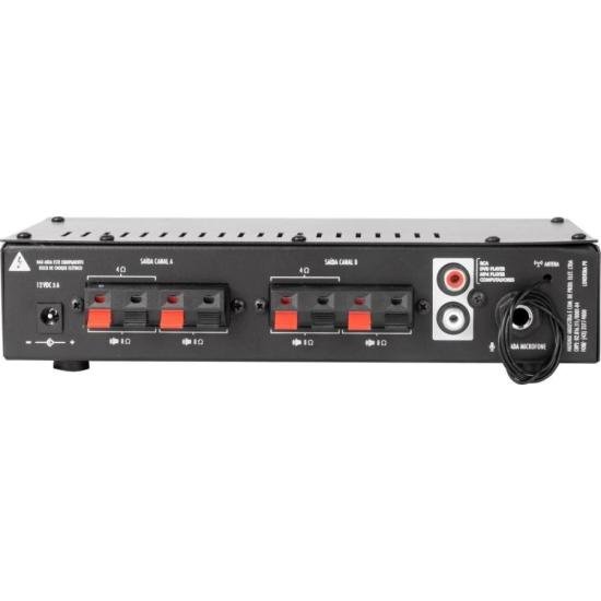 Amplificador Hayonik Compact 400 40W RMS Com Bluetooth por 519,00 à vista no boleto/pix ou parcele em até 10x sem juros. Compre na loja Mundomax!