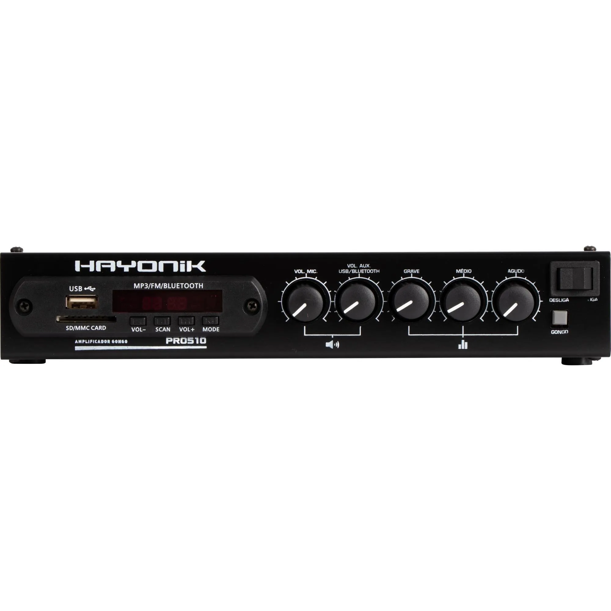 Amplificador Hayonik PRO510 50W RMS Com Gongo (85841)