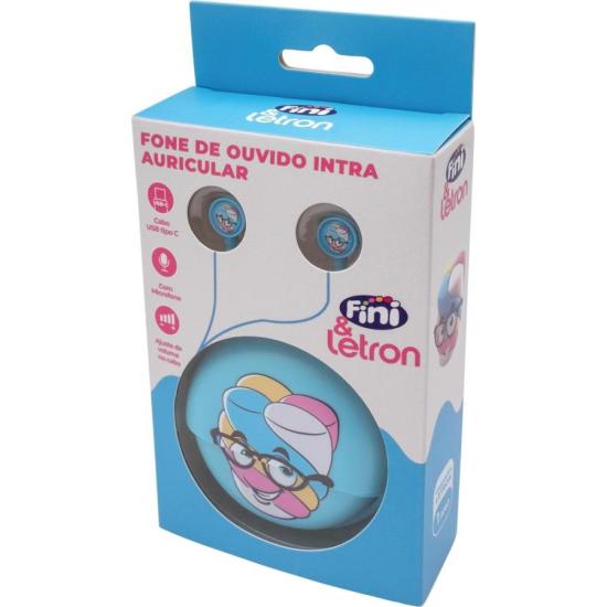 Fone de Ouvido Letron Marshmellow Azul por 99,00 à vista no boleto/pix ou parcele em até 3x sem juros. Compre na loja Mundomax!