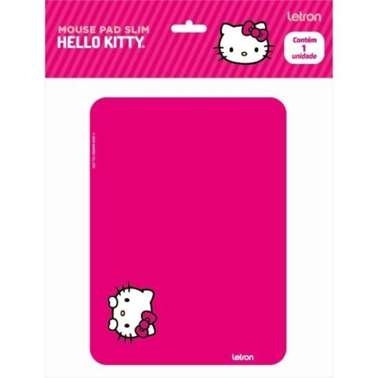 Mouse Pad Slim Letron Hello Kitty (Caixa C/20 Unidades) por 199,00 à vista no boleto/pix ou parcele em até 7x sem juros. Compre na loja Mundomax!