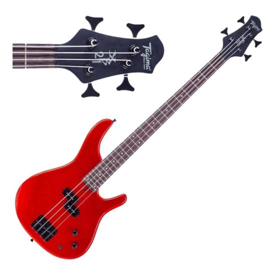 Contrabaixo Tagima 4C Custom XB-21 MDO Metallic Orange por 1.499,00 à vista no boleto/pix ou parcele em até 12x sem juros. Compre na loja Mundomax!