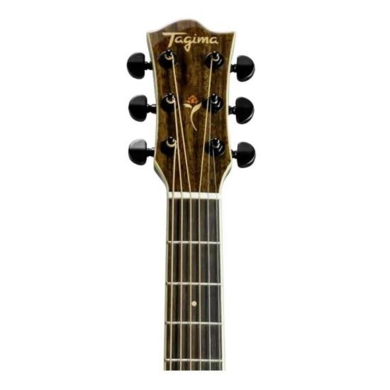 Violão Tagima Folk Aço Sólido Flamed Okoume FS-200 Black Com Bag por 2.899,00 à vista no boleto/pix ou parcele em até 12x sem juros. Compre na loja Mundomax!