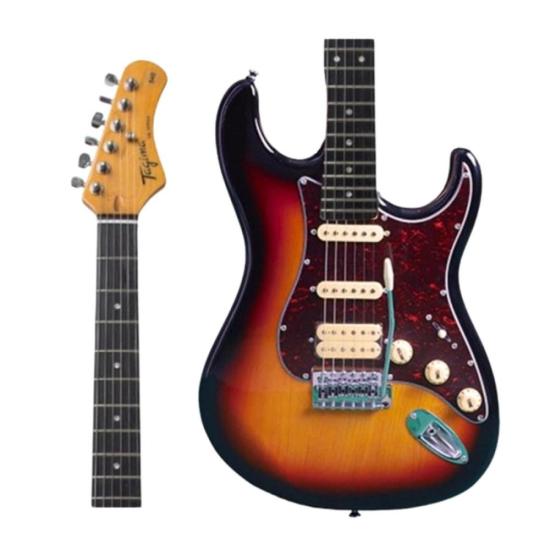 Guitarra Tagima TG-540 Strato Sunburst por 1.350,00 à vista no boleto/pix ou parcele em até 12x sem juros. Compre na loja Mundomax!
