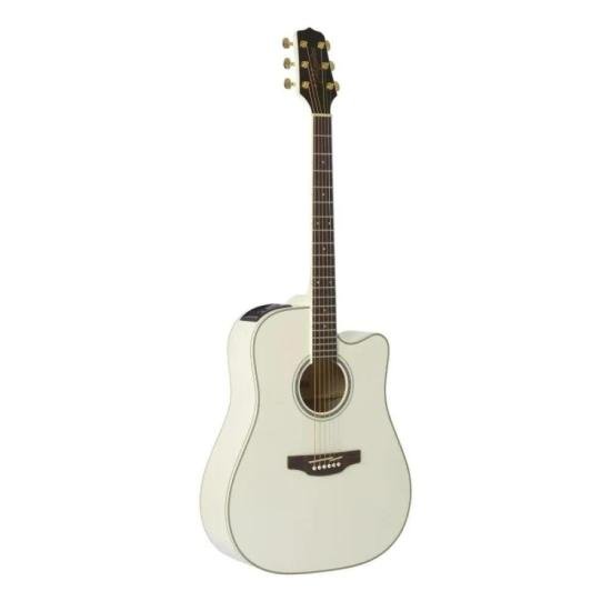 Violão Takamine GD37CE Pré TP-3G Eletroacústico Pearl White por 6.269,00 à vista no boleto/pix ou parcele em até 12x sem juros. Compre na loja Mundomax!