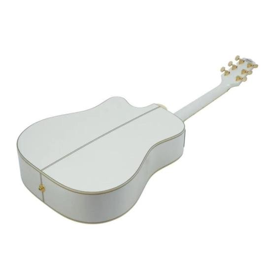 Violão Takamine GD37CE Pré TP-3G Eletroacústico Pearl White por 6.269,00 à vista no boleto/pix ou parcele em até 12x sem juros. Compre na loja Mundomax!