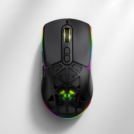 Mouse Gamer Sem Fio Wireless Fortrek Striker Air Preto por 155,44 à vista no boleto/pix ou parcele em até 6x sem juros. Compre na loja Fortrek!