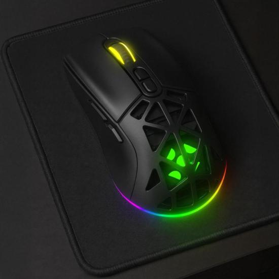 Mouse Gamer Sem Fio Wireless Fortrek Striker Air Preto por 155,44 à vista no boleto/pix ou parcele em até 6x sem juros. Compre na loja Fortrek!