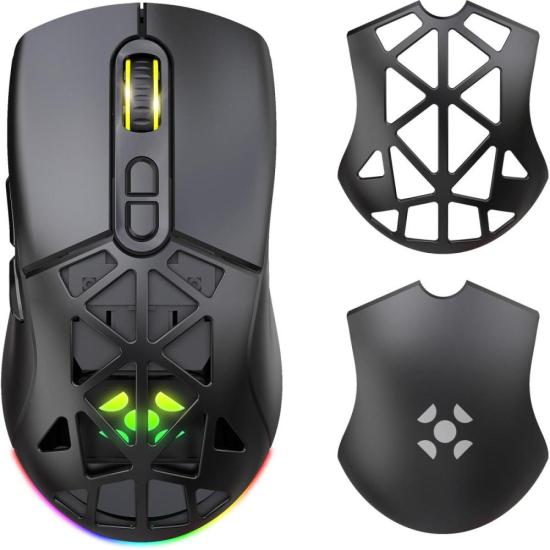 Mouse Gamer Sem Fio Wireless Fortrek Striker Air Preto por 155,44 à vista no boleto/pix ou parcele em até 6x sem juros. Compre na loja Fortrek!