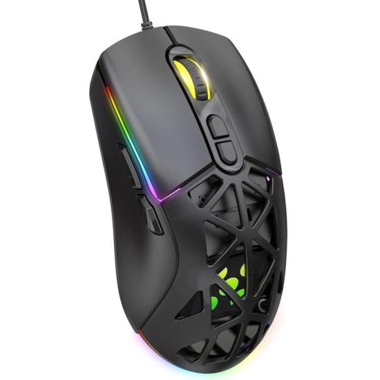 Mouse Gamer Com Fio Fortrek Striker Preto por 69,00 à vista no boleto/pix ou parcele em até 2x sem juros. Compre na loja Mundomax!