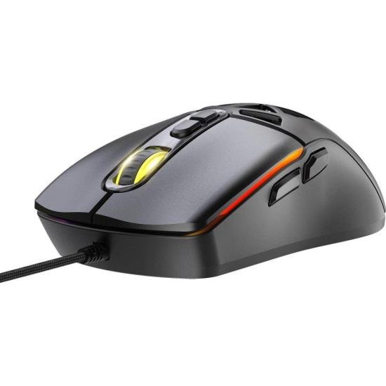 Mouse Gamer Com Fio Fortrek Striker Preto por 69,00 à vista no boleto/pix ou parcele em até 2x sem juros. Compre na loja Mundomax!