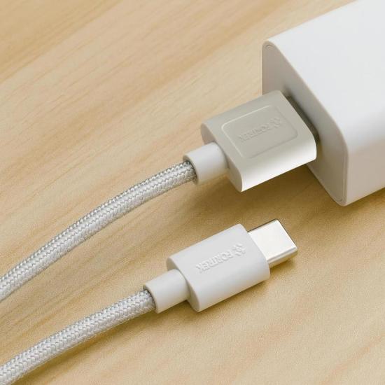 Cabo USB-A Para USB-C Fortrek U111 1 Metro Branco por 10,00 à vista no boleto/pix ou parcele em até 1x sem juros. Compre na loja Mundomax!