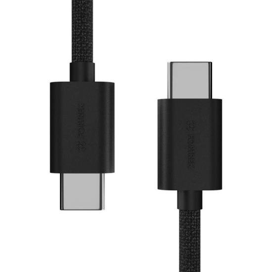Cabo USB-C Para USB-C Fortrek U222 2 Metros Preto por 15,68 à vista no boleto/pix ou parcele em até 1x sem juros. Compre na loja Fortrek!