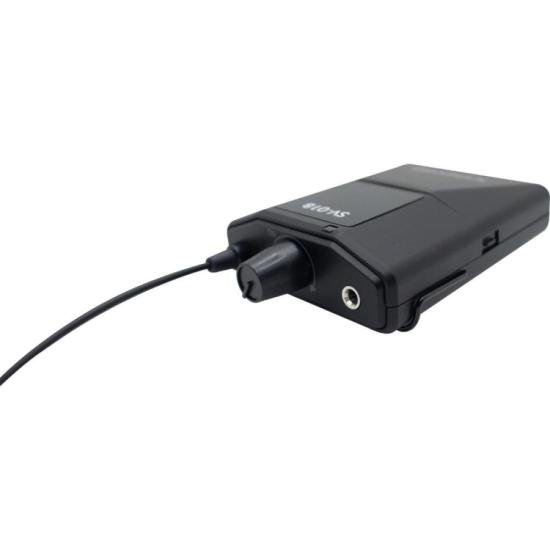 Bodypack Soundvoice SV-01B Para Retorno Sem Fio Duplo IN-EAR por 450,00 à vista no boleto/pix ou parcele em até 10x sem juros. Compre na loja Mundomax!