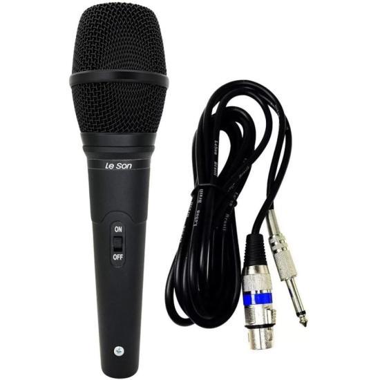 Microfone Leson LS6-VK Profissional Dinâmico por 175,00 à vista no boleto/pix ou parcele em até 7x sem juros. Compre na loja Mundomax!