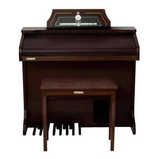 Órgão Tokai T1 Spinet Marrom por 11.049,00 à vista no boleto/pix ou parcele em até 12x sem juros. Compre na loja Mundomax!