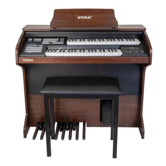 Órgão Tokai YX-2 Like Marrom por 7.499,00 à vista no boleto/pix ou parcele em até 12x sem juros. Compre na loja Mundomax!