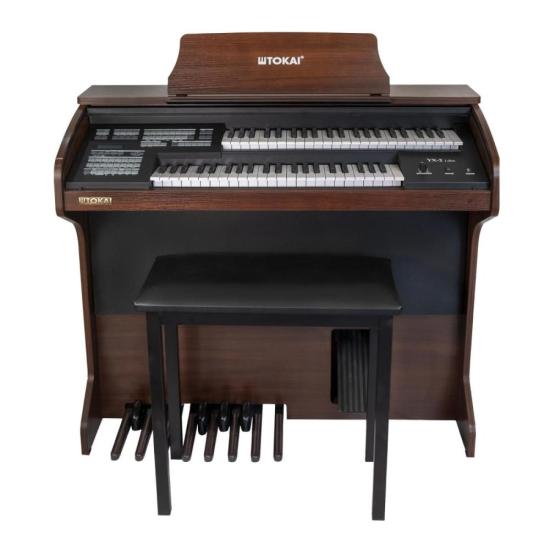 Órgão Tokai YX-2 Like Marrom por 7.499,00 à vista no boleto/pix ou parcele em até 12x sem juros. Compre na loja Mundomax!