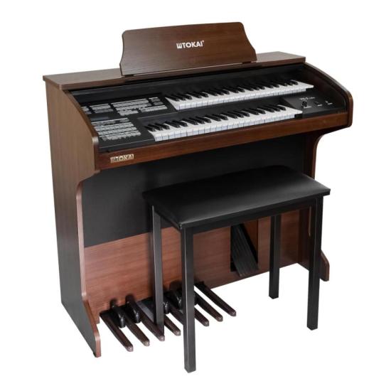 Órgão Tokai YX-2 Like Marrom por 7.499,00 à vista no boleto/pix ou parcele em até 12x sem juros. Compre na loja Mundomax!