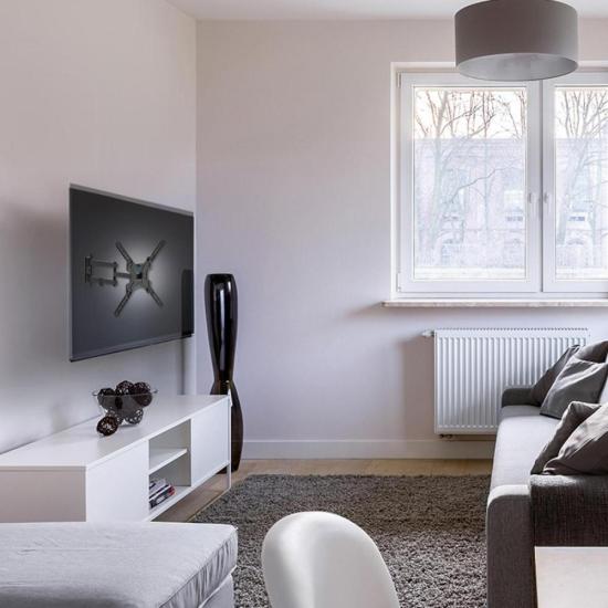 Suporte Para TV Multiarticulado ELG MT400AR-EX 26-65\" Preto por 139,00 à vista no boleto/pix ou parcele em até 5x sem juros. Compre na loja Mundomax!