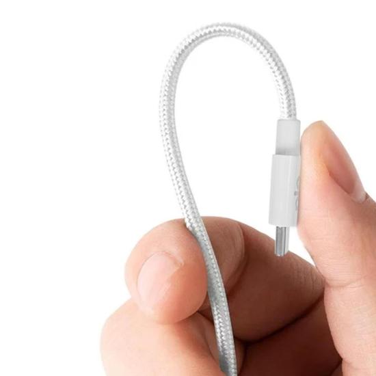 Cabo Tipo C X Tipo C TC60 1 Metro Branco ELG por 55,00 à vista no boleto/pix ou parcele em até 2x sem juros. Compre na loja Mundomax!