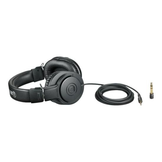 Fone Audio-Technica ATH-M20X por 610,00 à vista no boleto/pix ou parcele em até 10x sem juros. Compre na loja Mundomax!