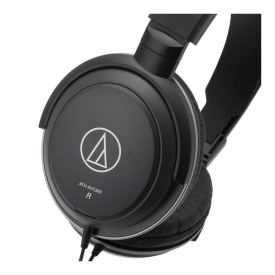 Fone Audio-technica ATH-AVC200 Preto por 400,00 à vista no boleto/pix ou parcele em até 10x sem juros. Compre na loja Mundomax!