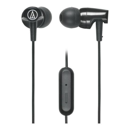 Fone Audio-Technica ATH-CLR100ISBK Intra-Auricular Preto por 130,00 à vista no boleto/pix ou parcele em até 5x sem juros. Compre na loja Mundomax!