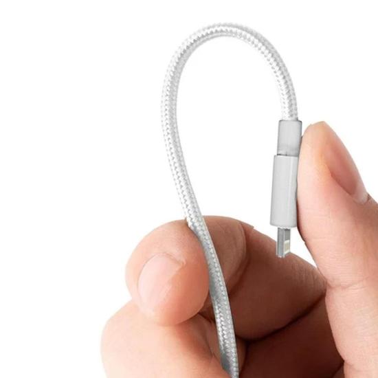 Cabo Tipo C X Lightning TCL10P 2 Metro Branco ELG por 50,00 à vista no boleto/pix ou parcele em até 2x sem juros. Compre na loja Mundomax!