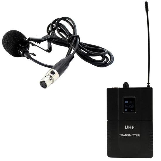 Sistema de Microfone Duplo Sem Fio Com Headset Leson LS962 Preto por 730,00 à vista no boleto/pix ou parcele em até 10x sem juros. Compre na loja Mundomax!