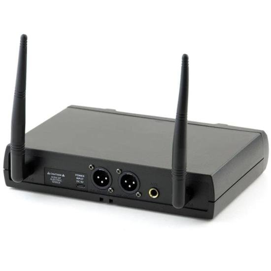 Microfone Sem Fio Headset Duplo Karsect KS248DH Preto por 899,00 à vista no boleto/pix ou parcele em até 10x sem juros. Compre na loja Mundomax!