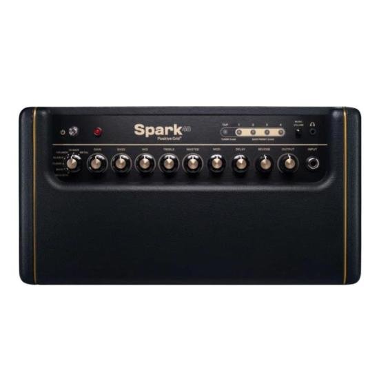 Amplificador Positive Grid Spark 40 BT PT p/Guitarra por 3.966,00 à vista no boleto/pix ou parcele em até 12x sem juros. Compre na loja Mundomax!