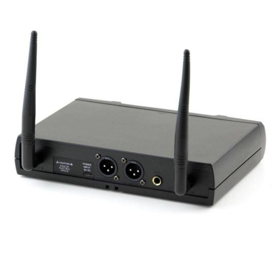 Microfone Sem Fio Duplo Karsect KS248DM Preto por 699,00 à vista no boleto/pix ou parcele em até 10x sem juros. Compre na loja Mundomax!