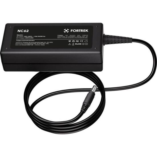 Carregador de Notebook 4.0x1.7 mm Fortrek NC62 20V por 64,00 à vista no boleto/pix ou parcele em até 2x sem juros. Compre na loja Mundomax!