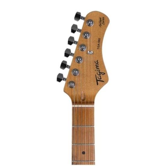 Guitarra Tagima Strato TGA-580 Antique Black por 1.299,00 à vista no boleto/pix ou parcele em até 12x sem juros. Compre na loja Mundomax!