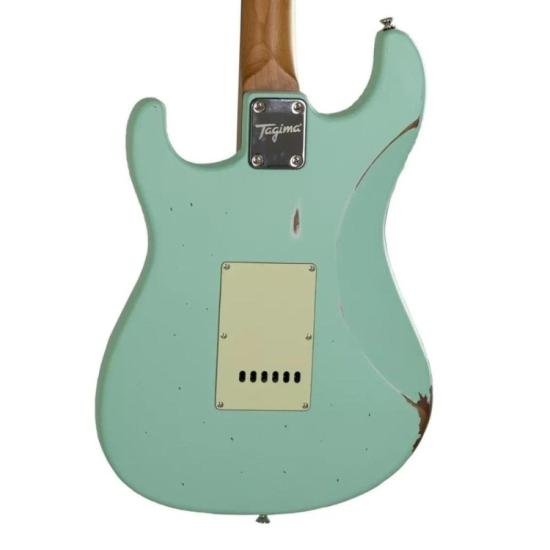 Guitarra Tagima Stratocaster TGA-580 Surf Green por 1.299,00 à vista no boleto/pix ou parcele em até 12x sem juros. Compre na loja Mundomax!