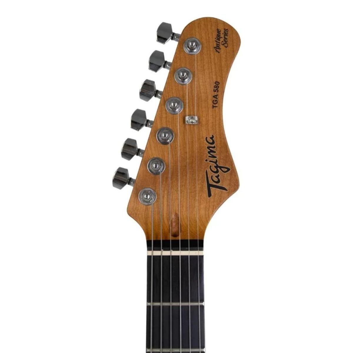 Guitarra Tagima Strato TGA-580 Antique Olympic White - Mundomax