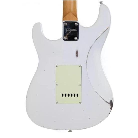 Guitarra Tagima Strato TGA-580 Antique Olympic White por 1.299,00 à vista no boleto/pix ou parcele em até 12x sem juros. Compre na loja Mundomax!