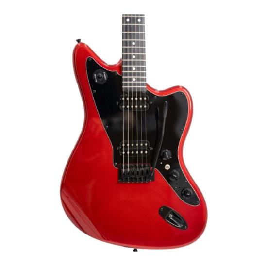 Guitarra Tagima Jazzmaster Strato DuoSmart Candy Apple por 1.199,00 à vista no boleto/pix ou parcele em até 12x sem juros. Compre na loja Mundomax!