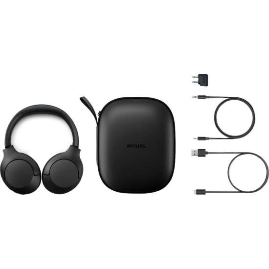 Fone de Ouvido Philips TAH8506 Bluetooth Preto por 650,00 à vista no boleto/pix ou parcele em até 10x sem juros. Compre na loja Mundomax!