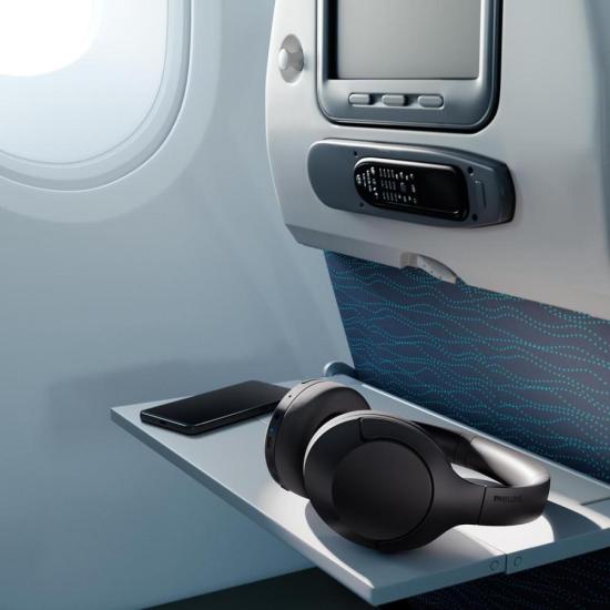 Fone de Ouvido Philips TAH8506 Bluetooth Preto por 650,00 à vista no boleto/pix ou parcele em até 10x sem juros. Compre na loja Mundomax!