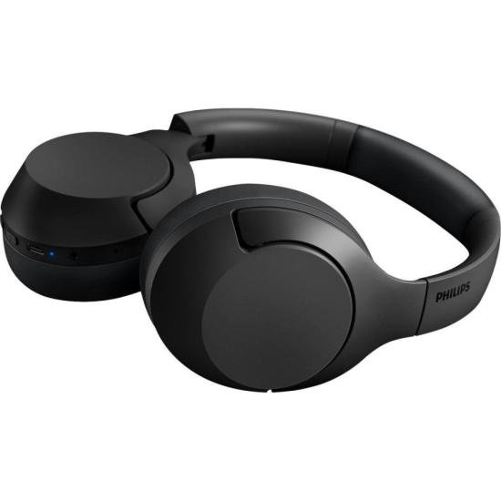 Fone de Ouvido Philips TAH8506 Bluetooth Preto por 650,00 à vista no boleto/pix ou parcele em até 10x sem juros. Compre na loja Mundomax!