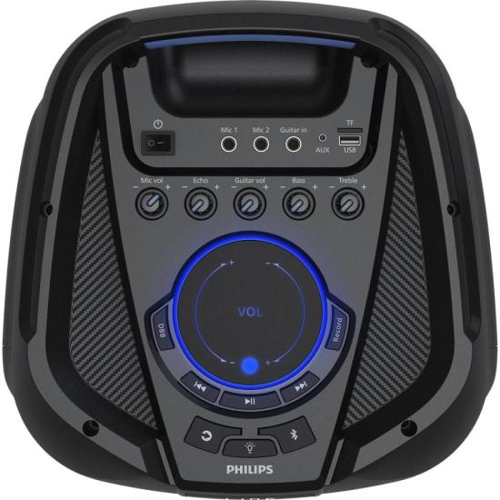 Caixa de Som Philips Party Speaker TAX4209 Bluetooth Preta por 1.222,00 à vista no boleto/pix ou parcele em até 12x sem juros. Compre na loja Mundomax!