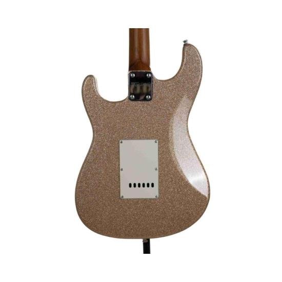 Guitarra Tagima TG-580 Gold Sparkle por 1.399,00 à vista no boleto/pix ou parcele em até 12x sem juros. Compre na loja Mundomax!