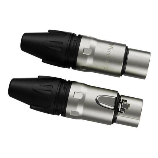 Conector Wireconex XLR WC 1003 Femea 3 Polos por 12,00 à vista no boleto/pix ou parcele em até 1x sem juros. Compre na loja Mundomax!