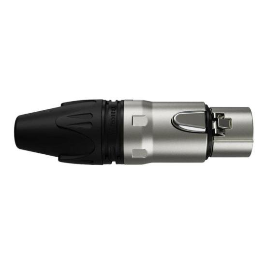 Conector Wireconex XLR WC 1003 Femea 3 Polos por 12,00 à vista no boleto/pix ou parcele em até 1x sem juros. Compre na loja Mundomax!