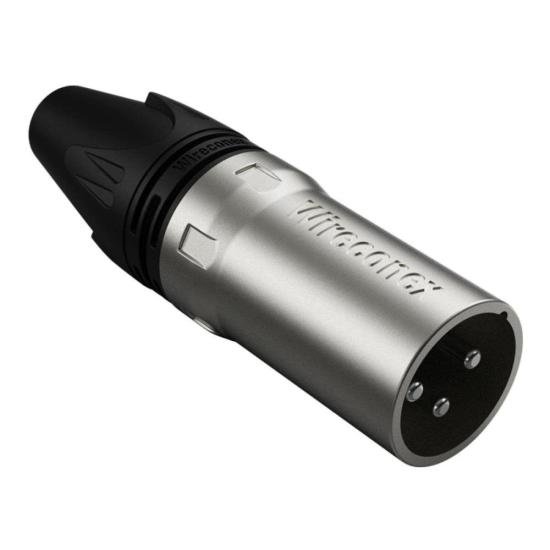 Conector Wireconex XLR WC 1013 Macho 3 Polos por 12,00 à vista no boleto/pix ou parcele em até 1x sem juros. Compre na loja Mundomax!