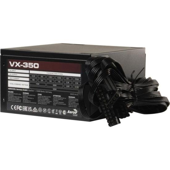 Fonte Gamer ATX Aerocool Stealth VX-350 350W Bivolt por 156,00 à vista no boleto/pix ou parcele em até 6x sem juros. Compre na loja Mundomax!