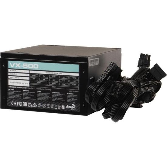 Fonte Gamer ATX Aerocool Stealth VX-500 500W Bivolt por 211,00 à vista no boleto/pix ou parcele em até 8x sem juros. Compre na loja Mundomax!