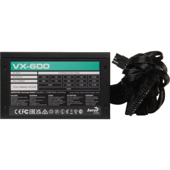 Fonte Gamer ATX Aerocool Stealth VX-600 600W Bivolt por 267,00 à vista no boleto/pix ou parcele em até 10x sem juros. Compre na loja Mundomax!